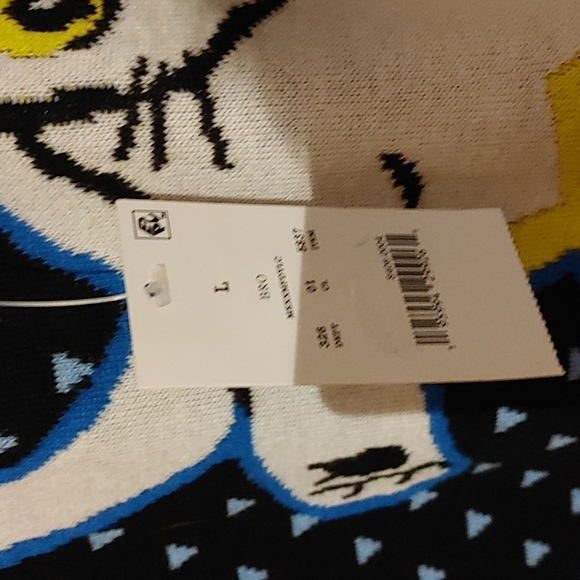 Happy Hanukcat Sweater NWT Size Large - Picture 5 of 7